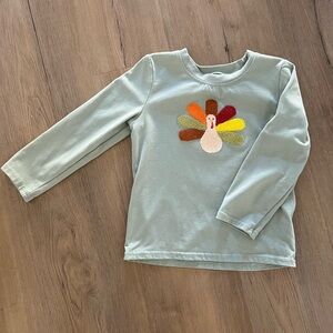Boys Appliqué Thanksgiving Shirt